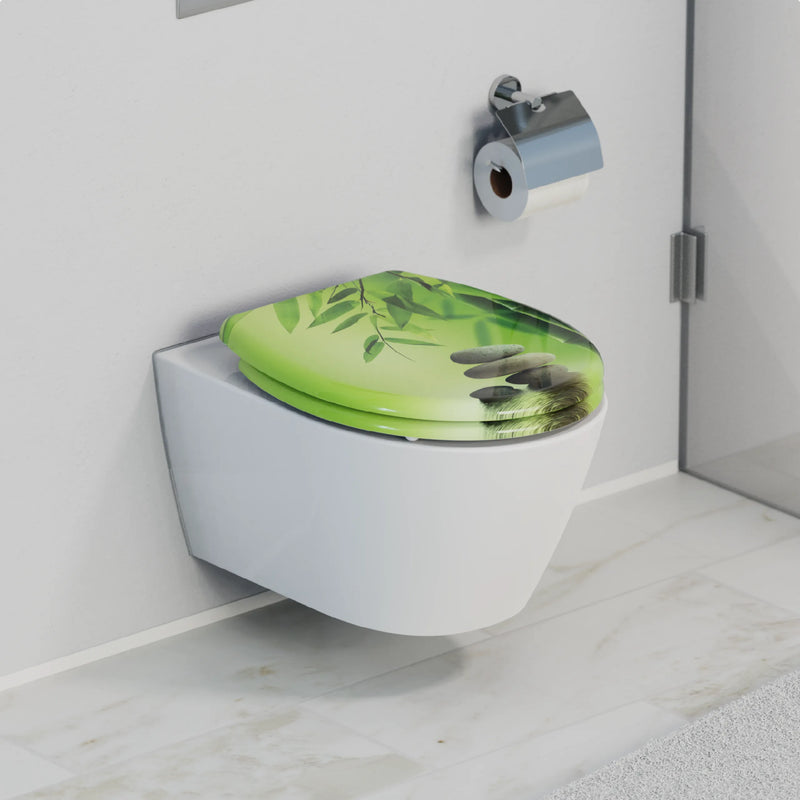 WC-Sitz GREEN GARDEN mit Absenkautomatik und Schnellverschluss