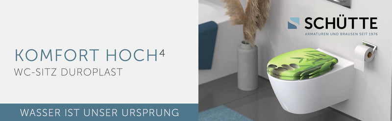 WC-Sitz GREEN GARDEN mit Absenkautomatik und Schnellverschluss