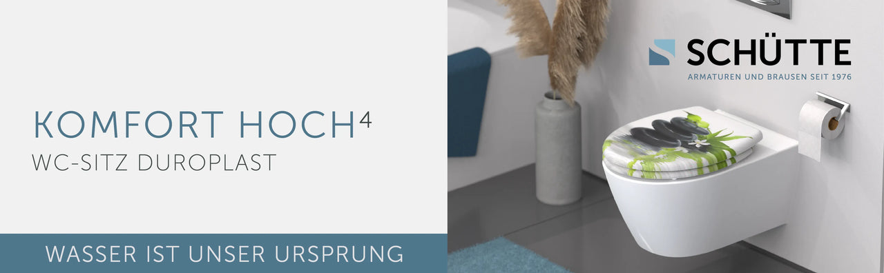 WC-Sitz JASMIN mit Absenkautomatik und Schnellverschluss