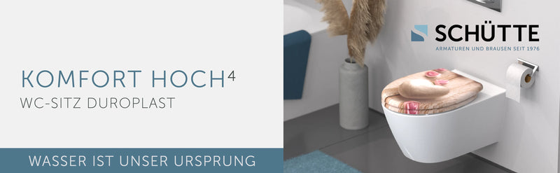 WC-Sitz ROMANTIC mit Absenkautomatik und Schnellverschluss