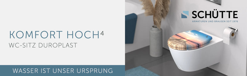 WC-Sitz SUNSET SKY mit Absenkautomatik und Schnellverschluss