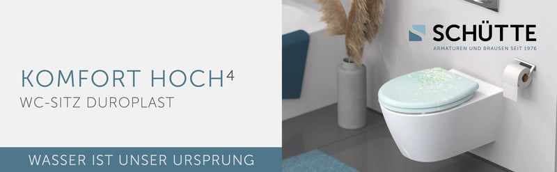 WC-Sitz FLOWER IN THE WIND mit Absenkautomatik und Schnellverschluss