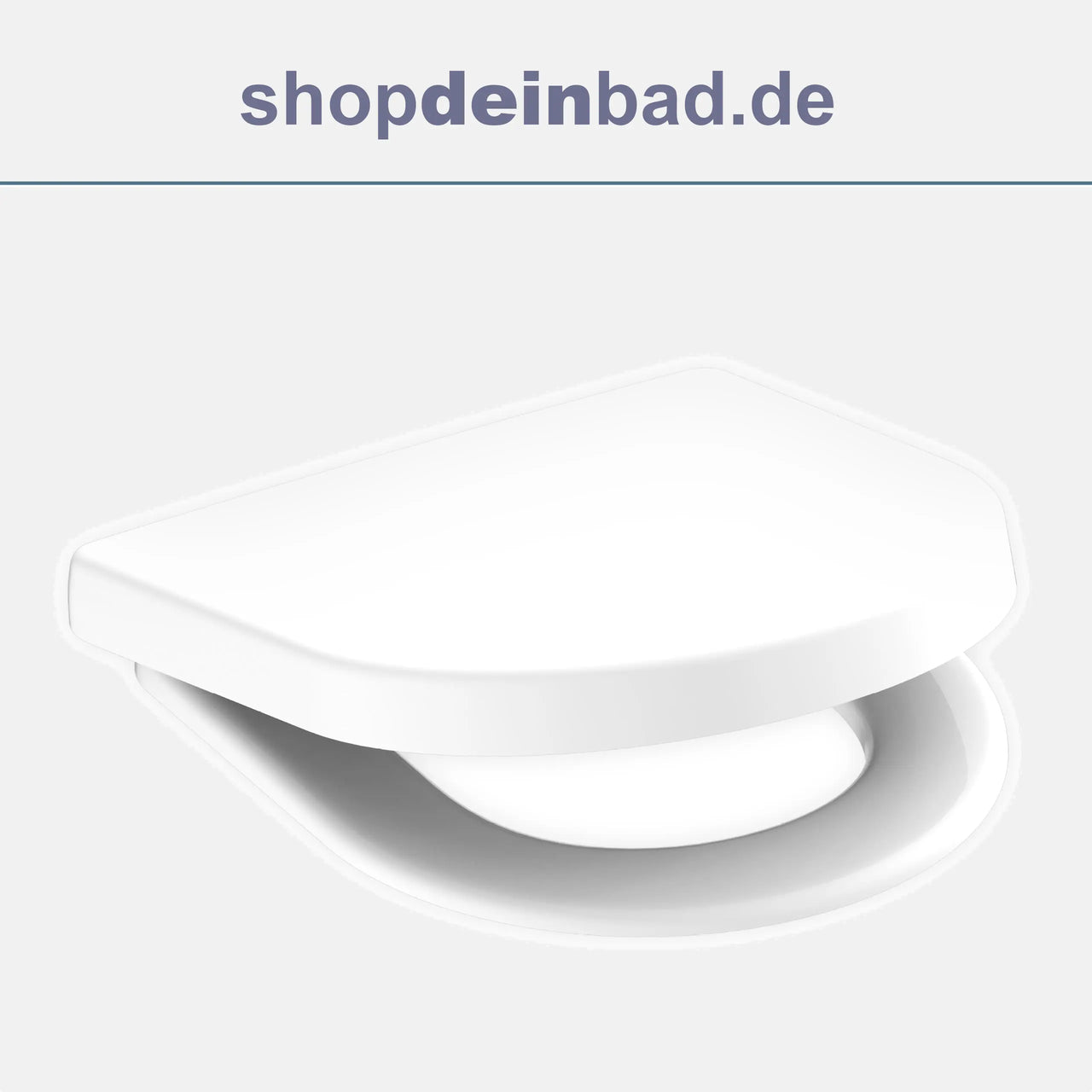 WC-Sitz, D-Form, PRO 2, weiß mit Absenkautomatik und Schnellverschluss