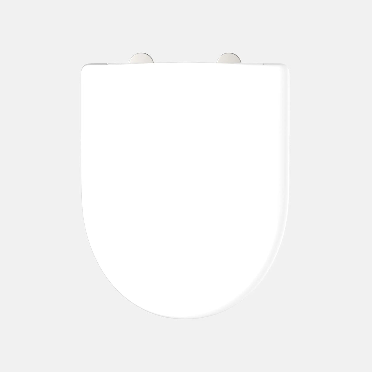 WC-Sitz, D-Form, PRO 3, weiß mit Absenkautomatik und Schnellverschluss