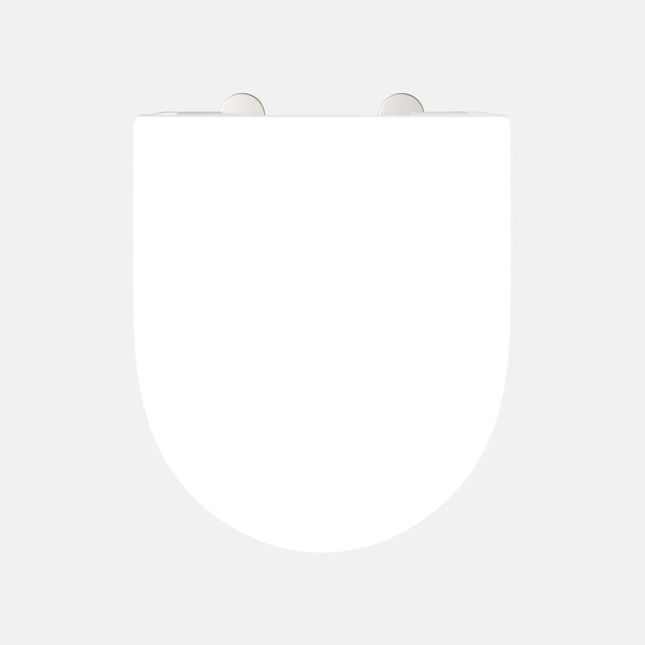 WC-Sitz, D-Form, PRO 6, weiß mit Absenkautomatik und Schnellverschluss