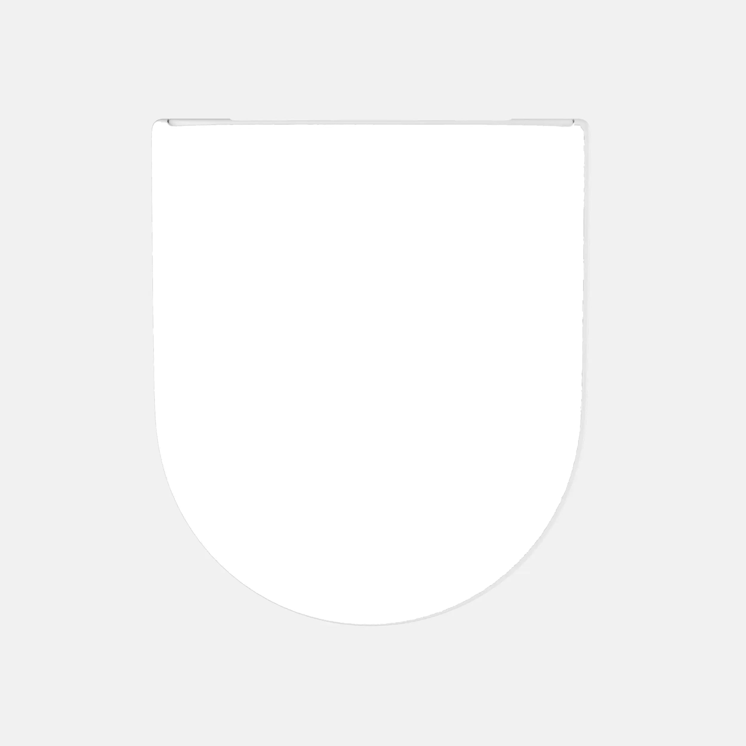 WC-Sitz, D-Form, PRO 8, weiß mit Absenkautomatik und Schnellverschluss