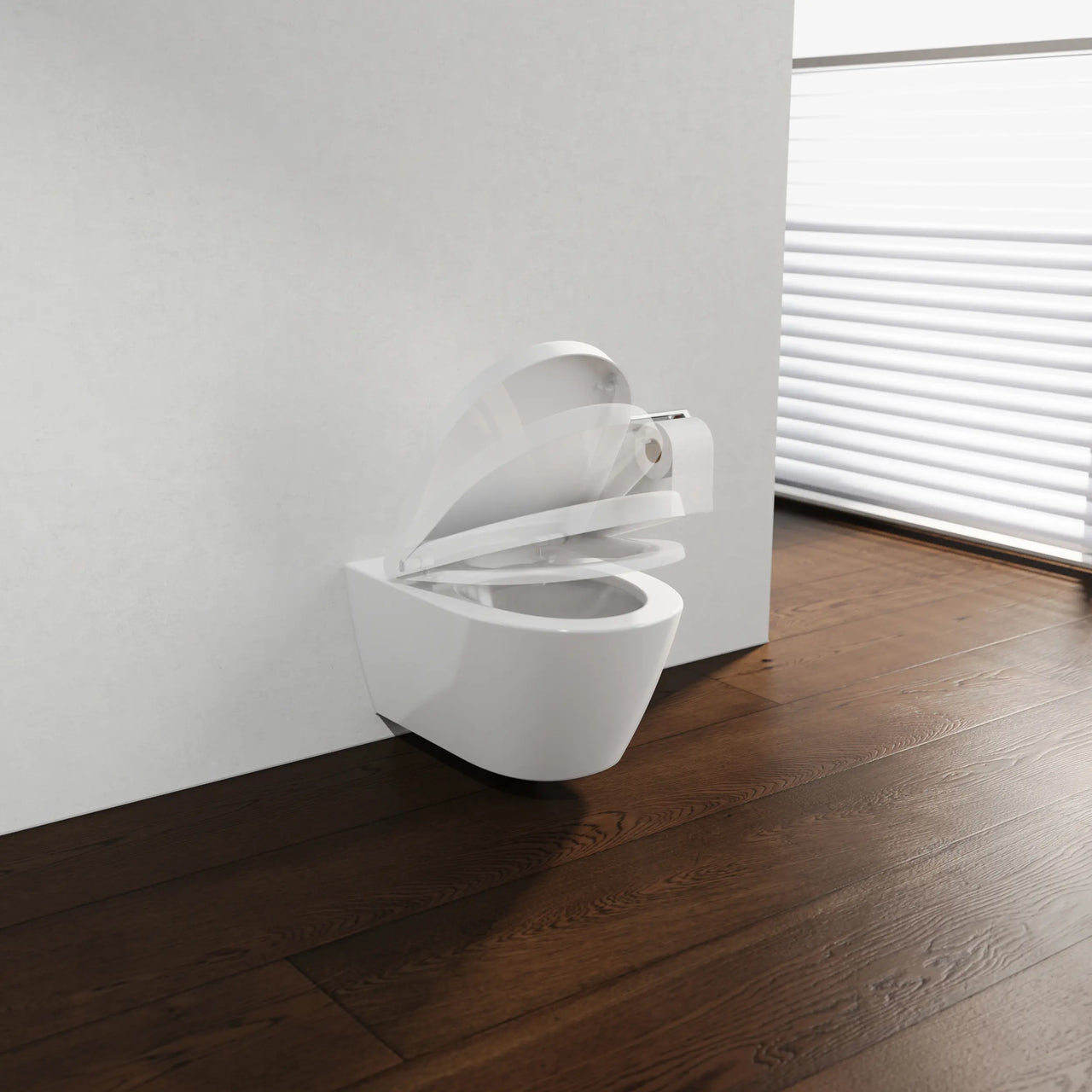 WC-Sitz, D-Form, PRO 8, weiß mit Absenkautomatik und Schnellverschluss