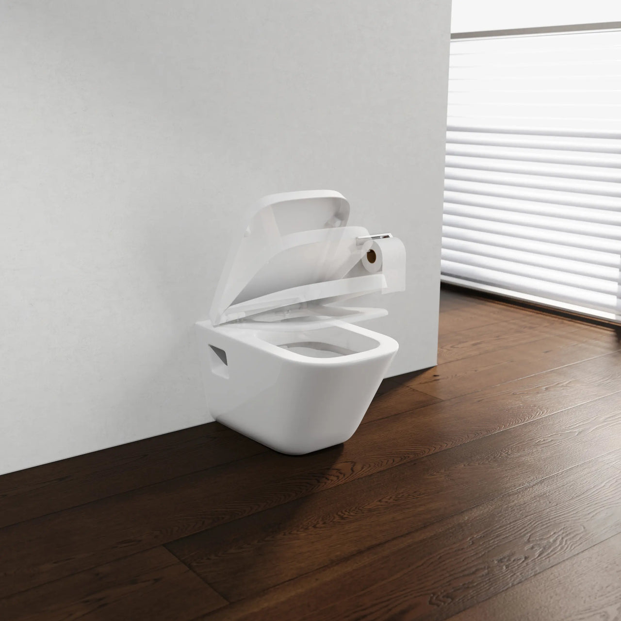 WC-Sitz, D-Form, PRO 4, weiß mit Absenkautomatik und Schnellverschluss