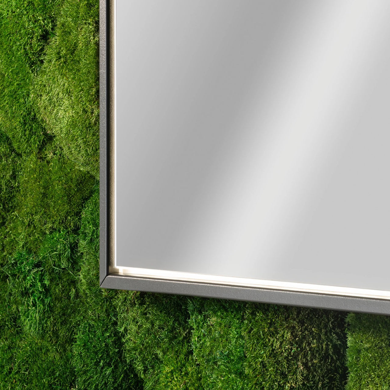 Spiegelschrank W1 I 100 cm, 3 Türen, Korpus Schwarz