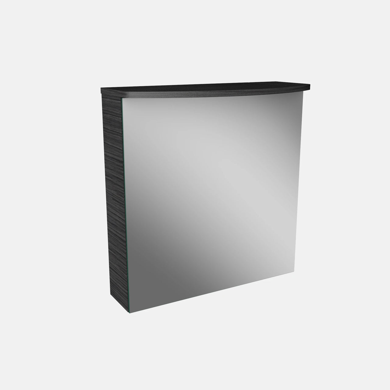 Spiegelschrank L4 I 60 cm mit einer LED-Leuchte und einer Tür, Anschlag rechts, Dark Oak