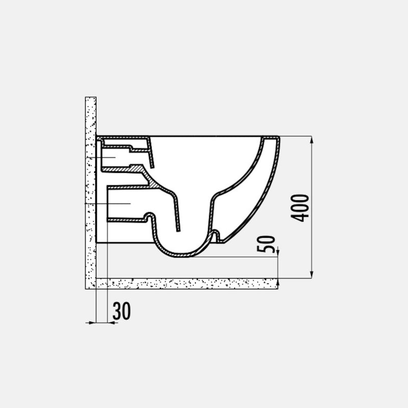 Premium WC-Set I Maresol Spülrandlos inkl. Slim Sitz ; weiss