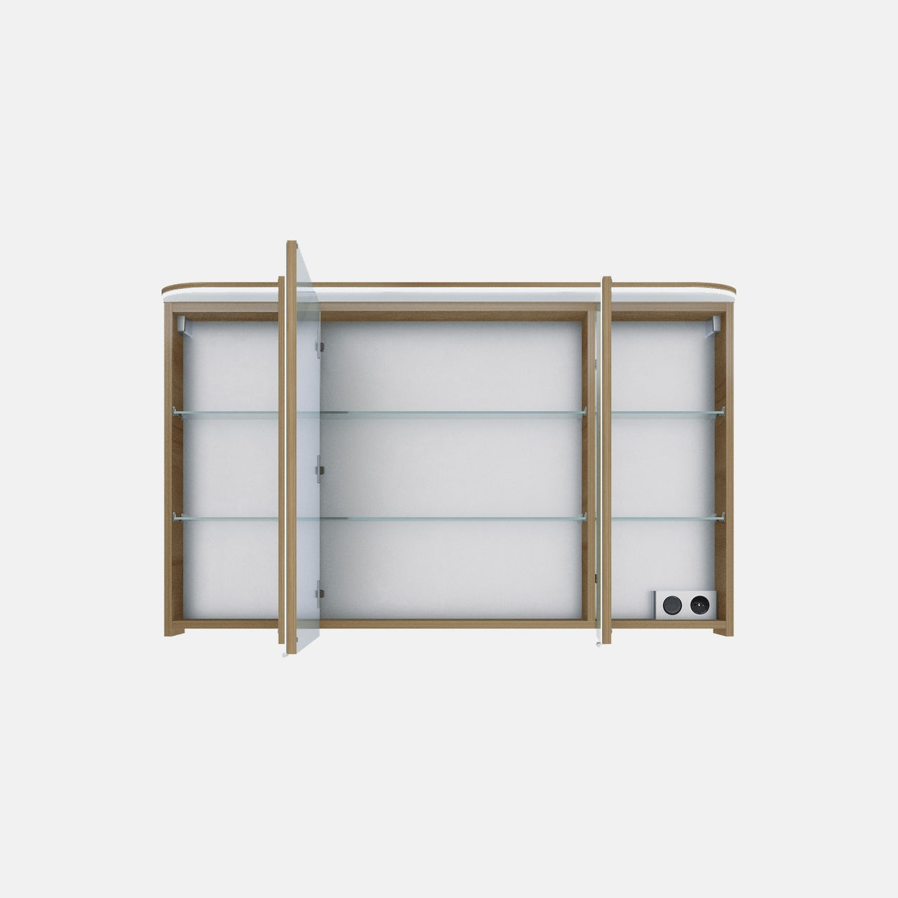 Pelipal Balto Sprint 120 cm Spiegelschrank - Riviera Eiche