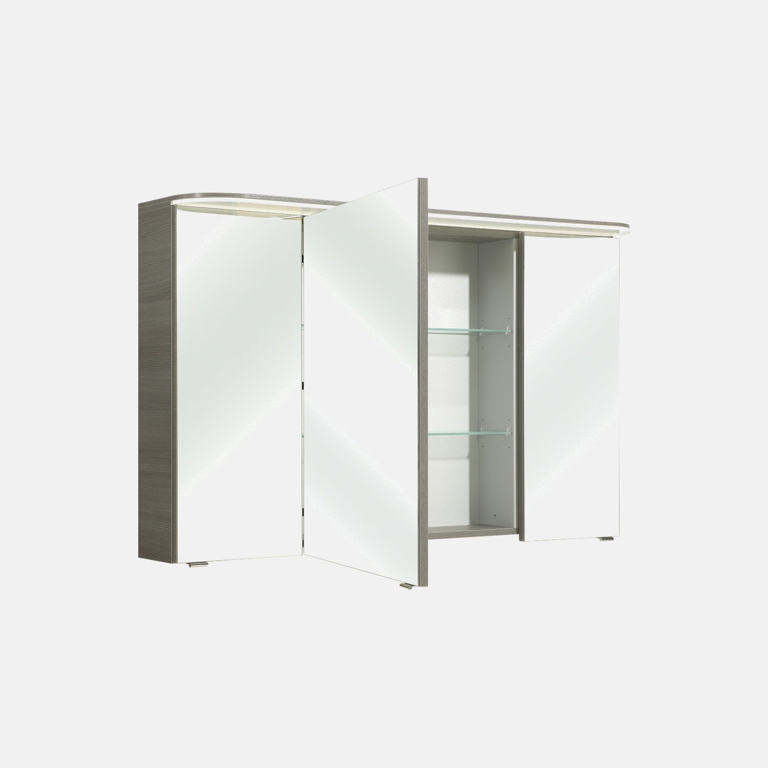 Pelipal Balto Sprint 120 cm Spiegelschrank - Graphit