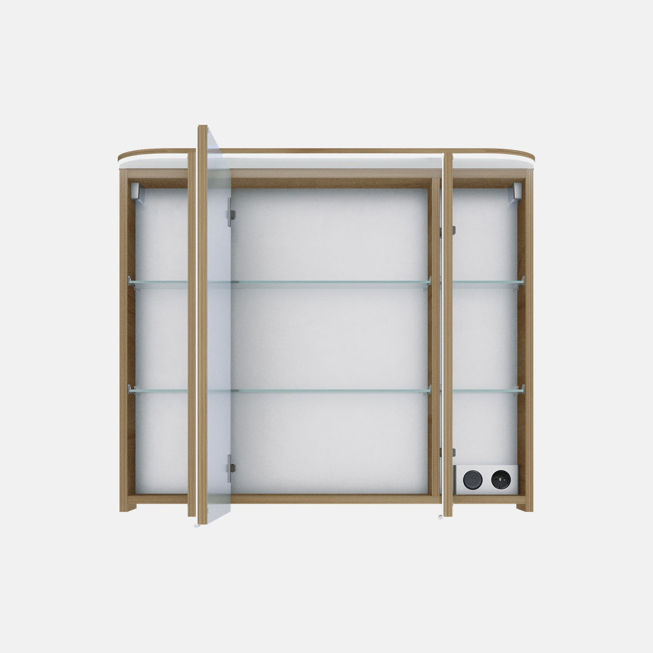Pelipal Balto Sprint 85 cm Spiegelschrank - Riviera Eiche