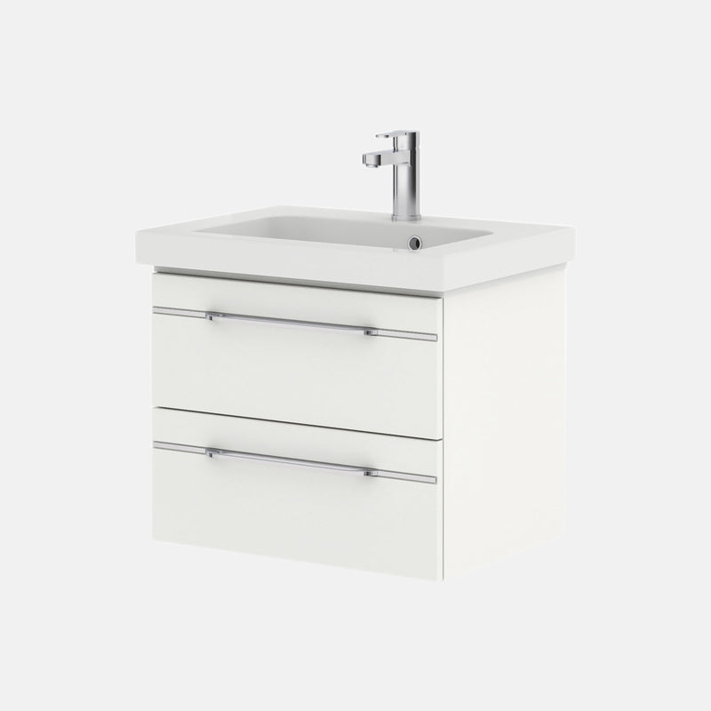 Balto Sprint Waschtisch mit Unterschrank / 65cm, weiß hochglanz