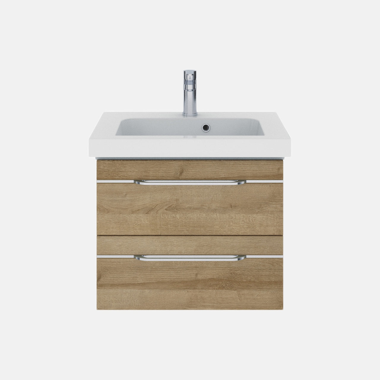 Pelipal Balto Sprint 65 cm Waschtisch mit Unterschrank - Riviera Eiche