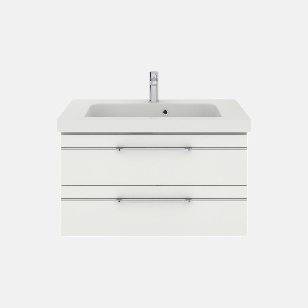 Pelipal Balto Sprint 92 cm Waschtisch mit Unterschrank - Weiß Hochglanz