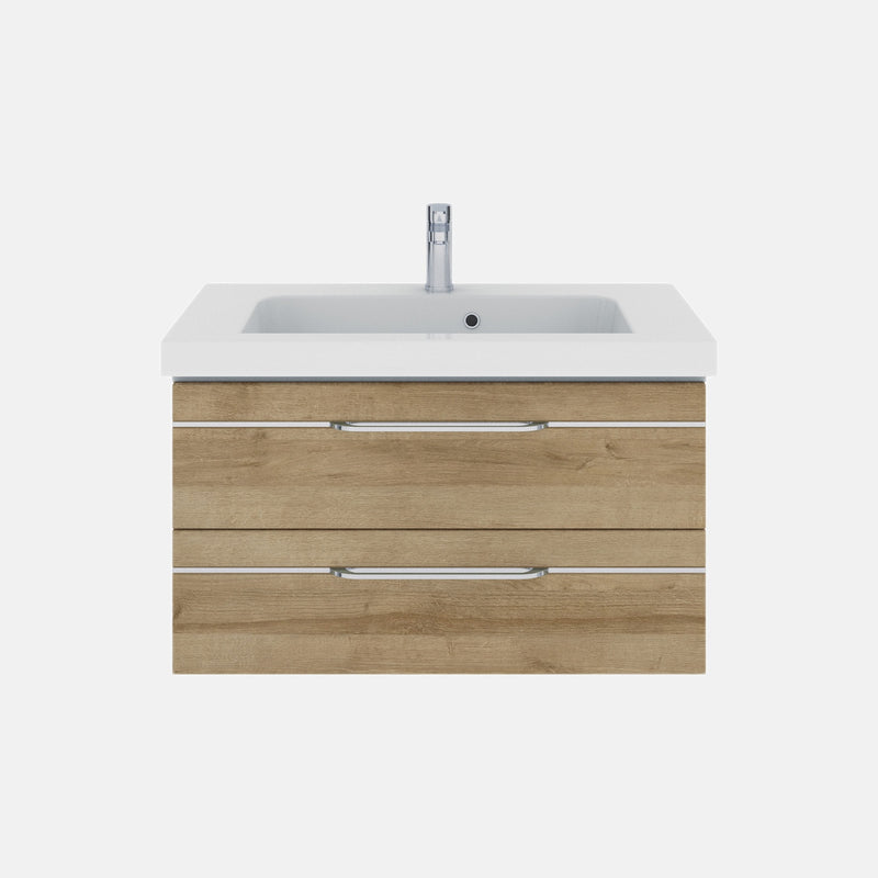 Balto Sprint Waschtisch mit Unterschrank / 92cm, Riviera Eiche