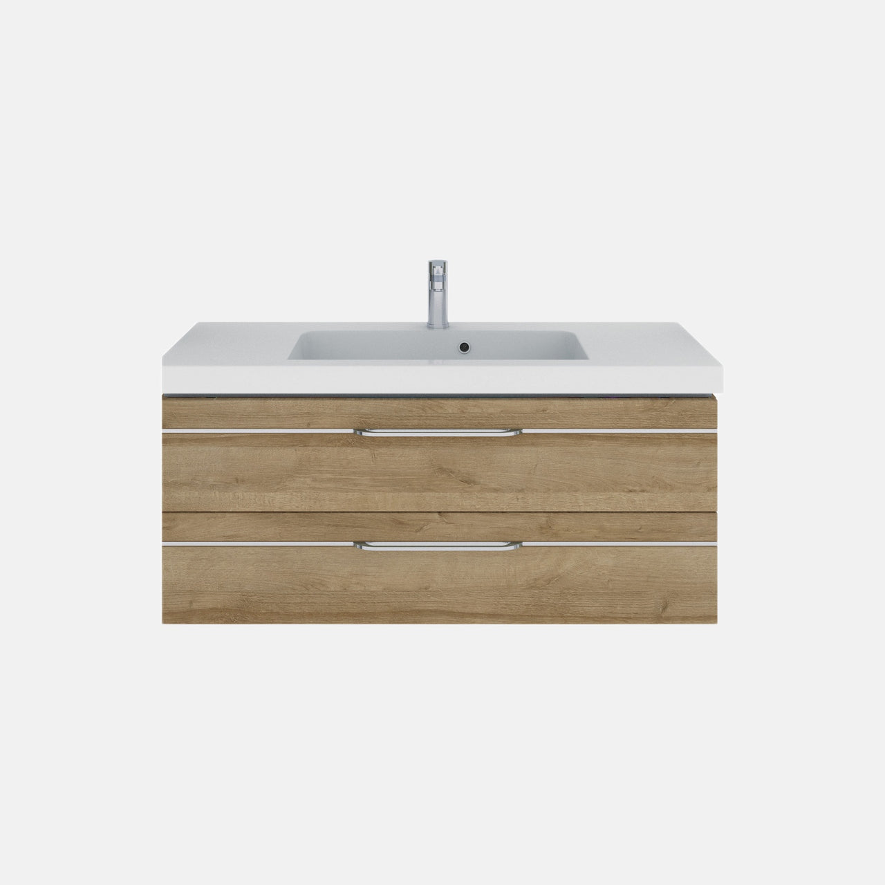 Pelipal Balto Sprint 123 cm Waschtisch mit Unterschrank - Riviera Eiche
