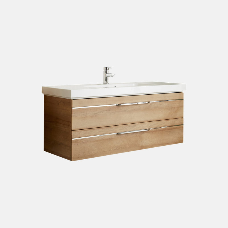 Balto Sprint Waschtisch mit Unterschrank / 123cm Riviera Eiche