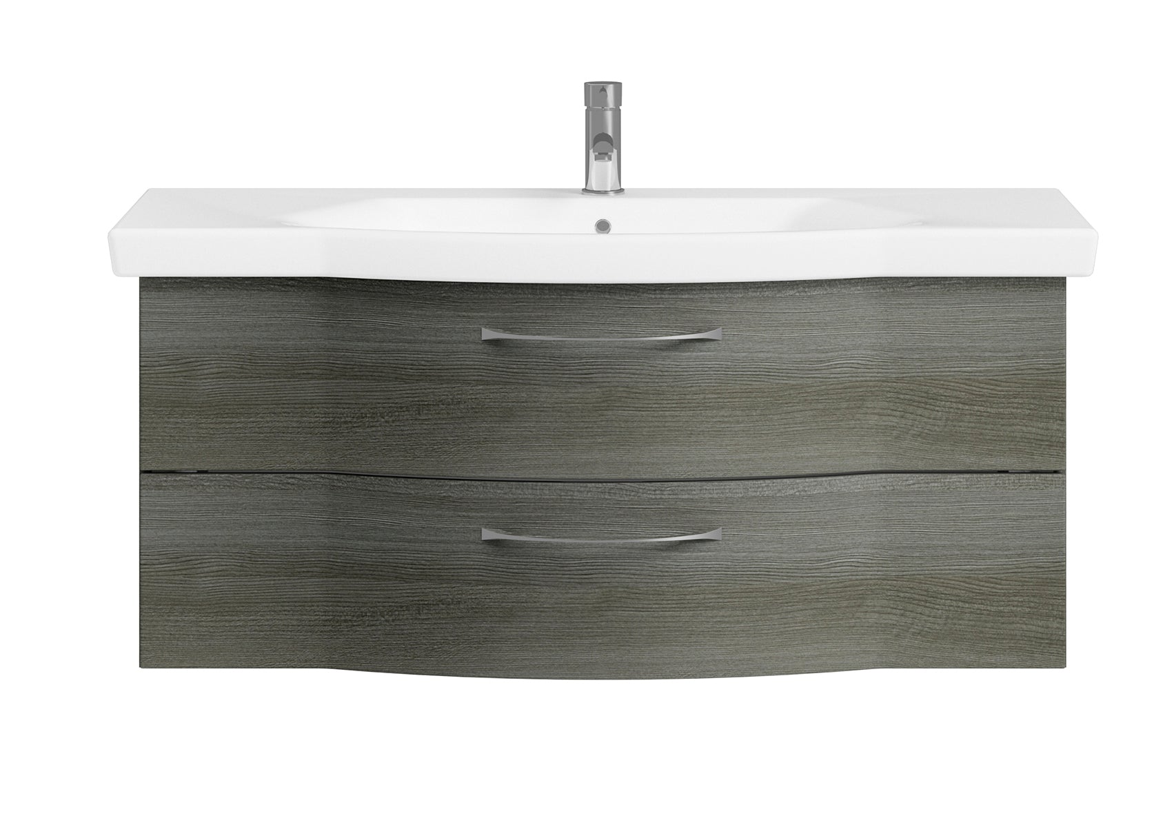 Pelipal 6005 Sprint 122 cm Waschtisch inkl. Unterschrank - Graphit