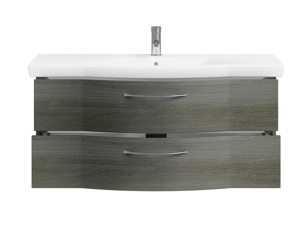 Pelipal 6005 Sprint 122 cm Waschtisch inkl. Unterschrank - Graphit