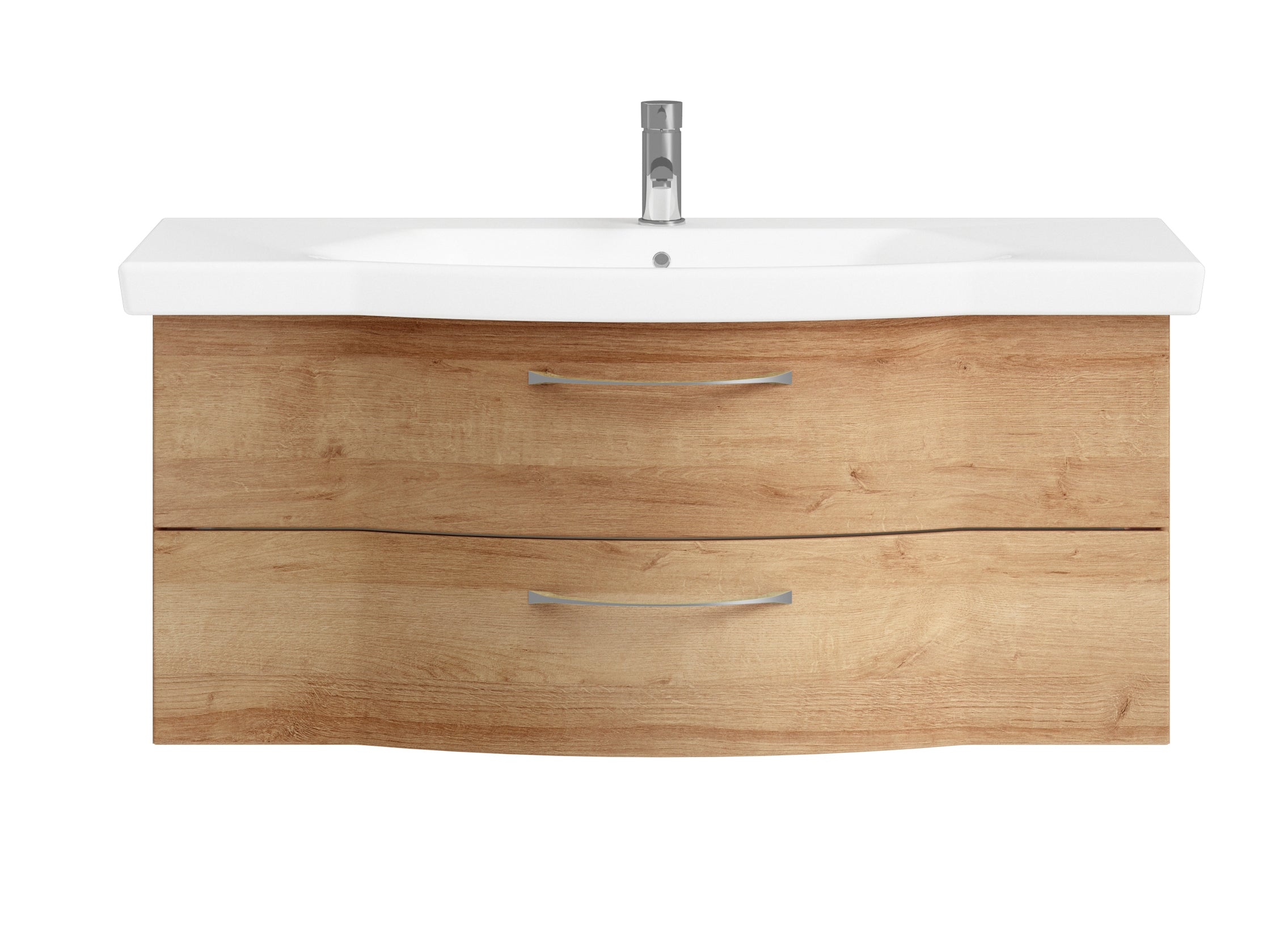 Pelipal 6005 Sprint 122 cm Waschtisch inkl. Unterschrank - Riviera Eiche