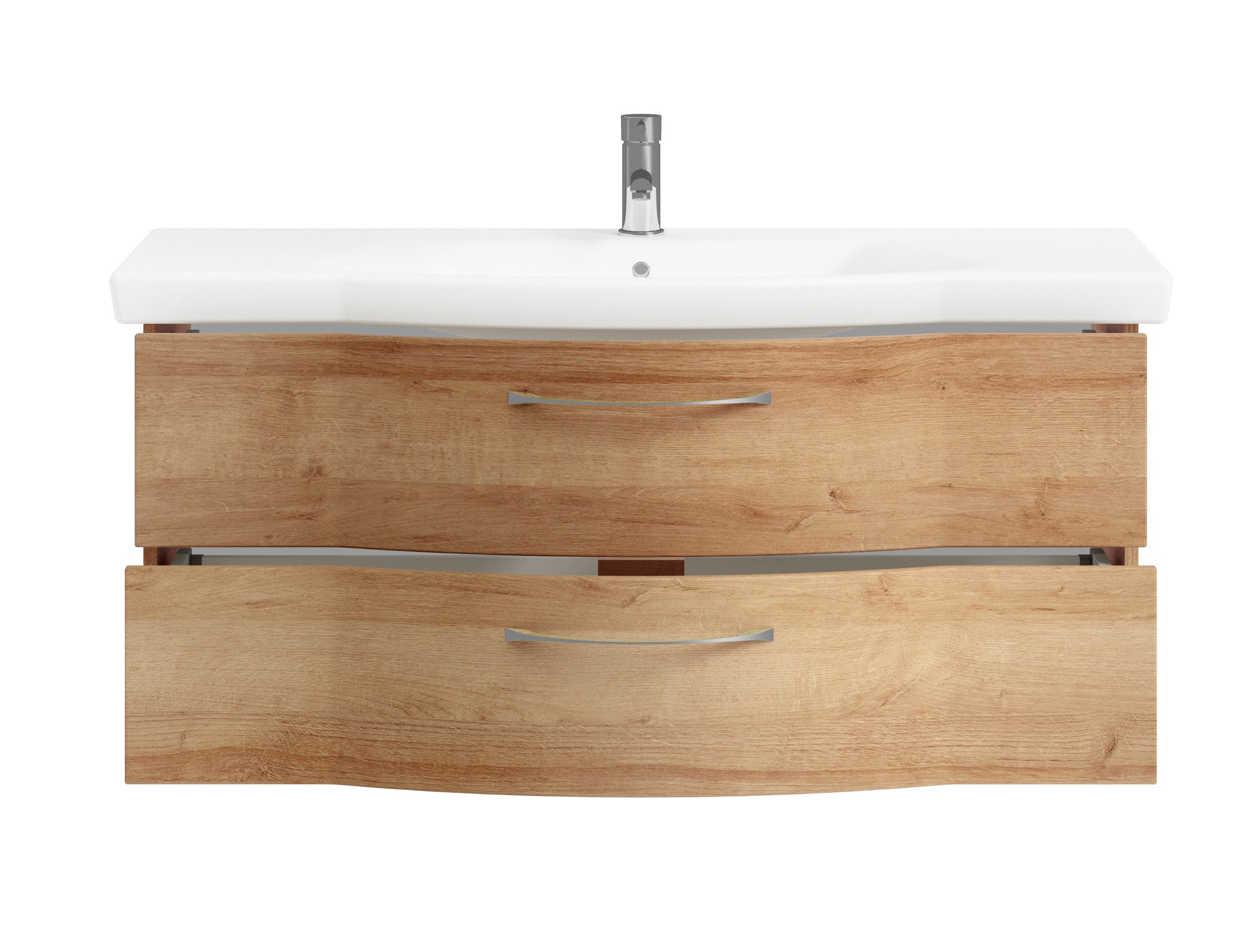 Pelipal 6005 Sprint 122 cm Waschtisch inkl. Unterschrank - Riviera Eiche
