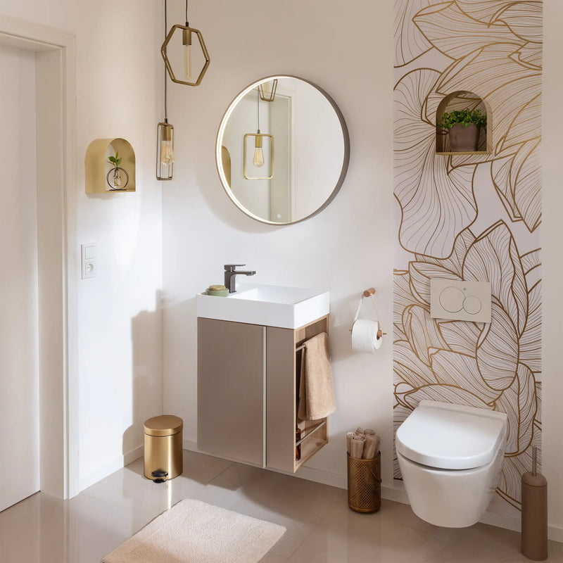 Vidro Gäste WC Waschtisch inkl. Unterschrank | 50 cm