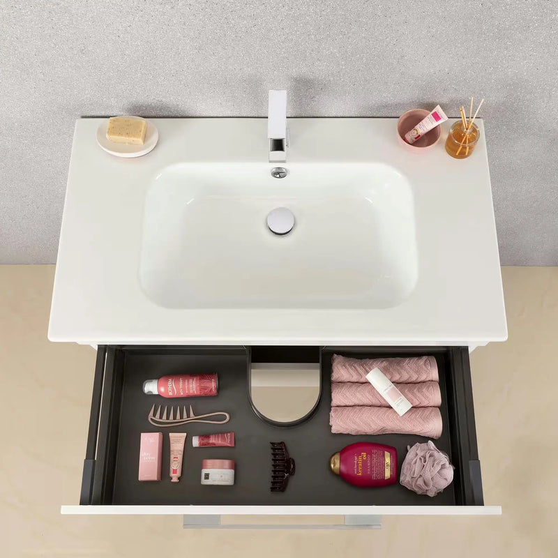 K5 Waschtisch inkl. Unterschrank | 91 cm, Grafit