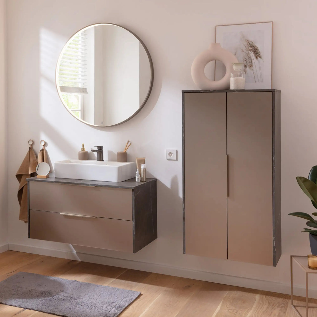 Vidro Doppel Midischrank | 60 cm