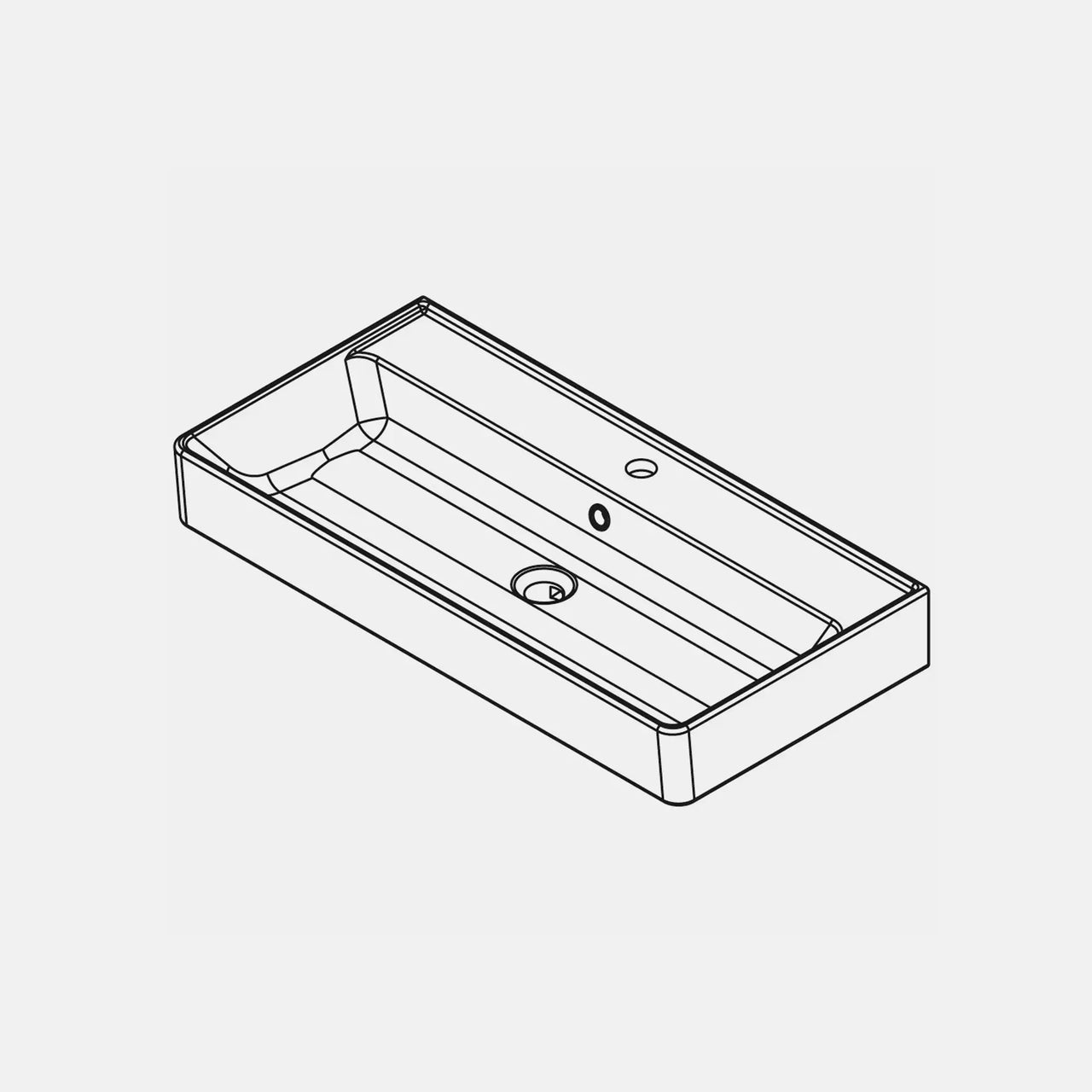 Vidro Waschtisch inkl. Unterschrank - 120 cm